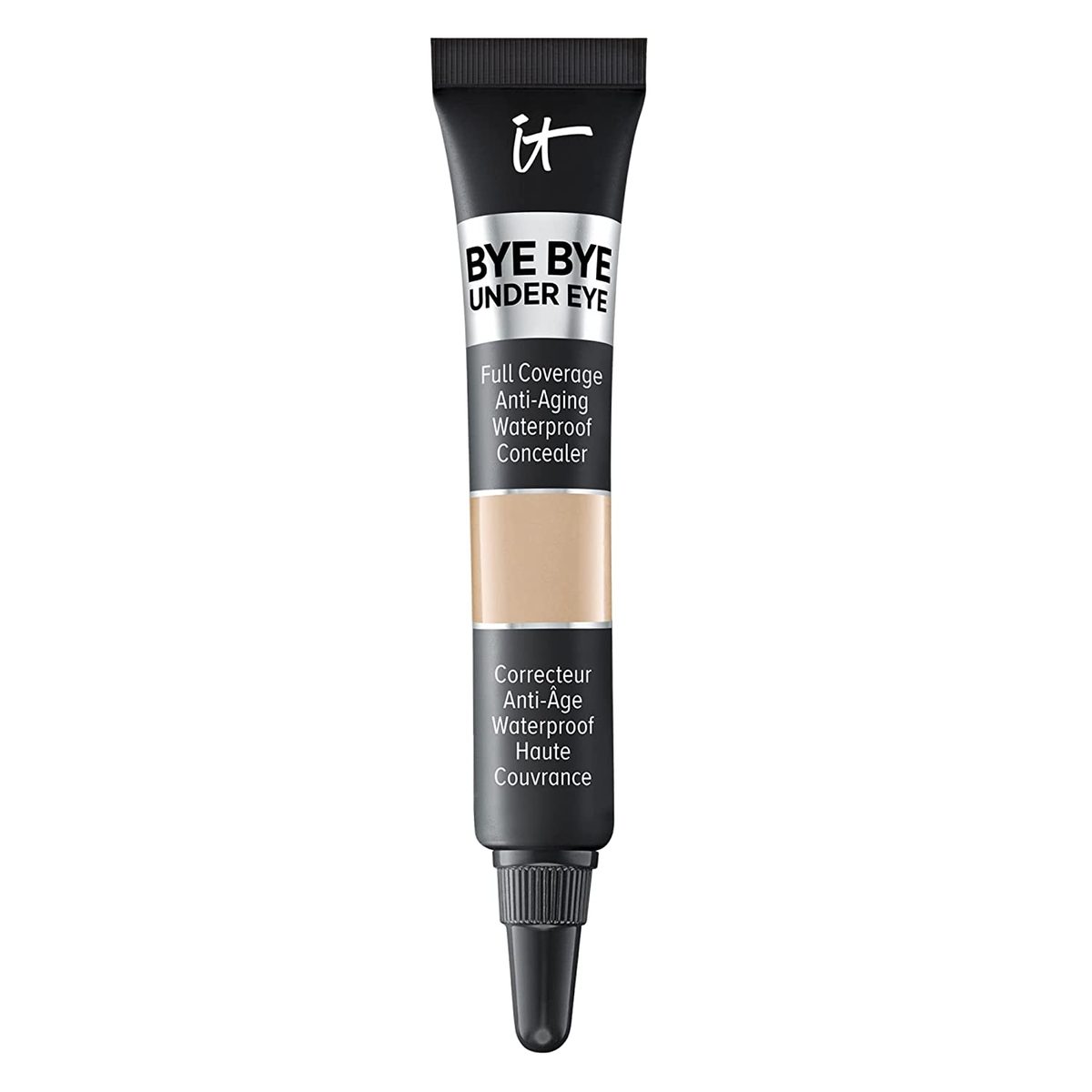 it COSMETICS Bye Bye Under Eye，20.0 中号（N）- 全覆盖、抗衰老、防水遮瑕膏 - 改善黑眼圈、皱纹和瑕疵的出现 - 0.4 液量盎司