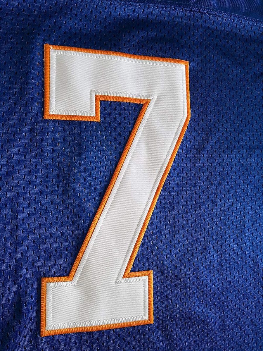 Blue Mountain State 7 Alex Moran 足球球衣蓝白