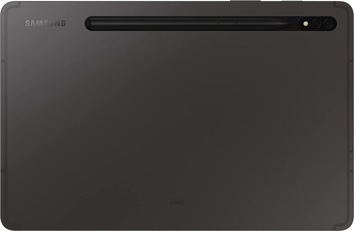 三星 Galaxy Tab S8 11 英寸 256GB WiFi 6E Android 平板电脑带大 LCD 屏幕，持久耐用的电池，随附 S Pen，超广角摄像头，美国版，石墨色