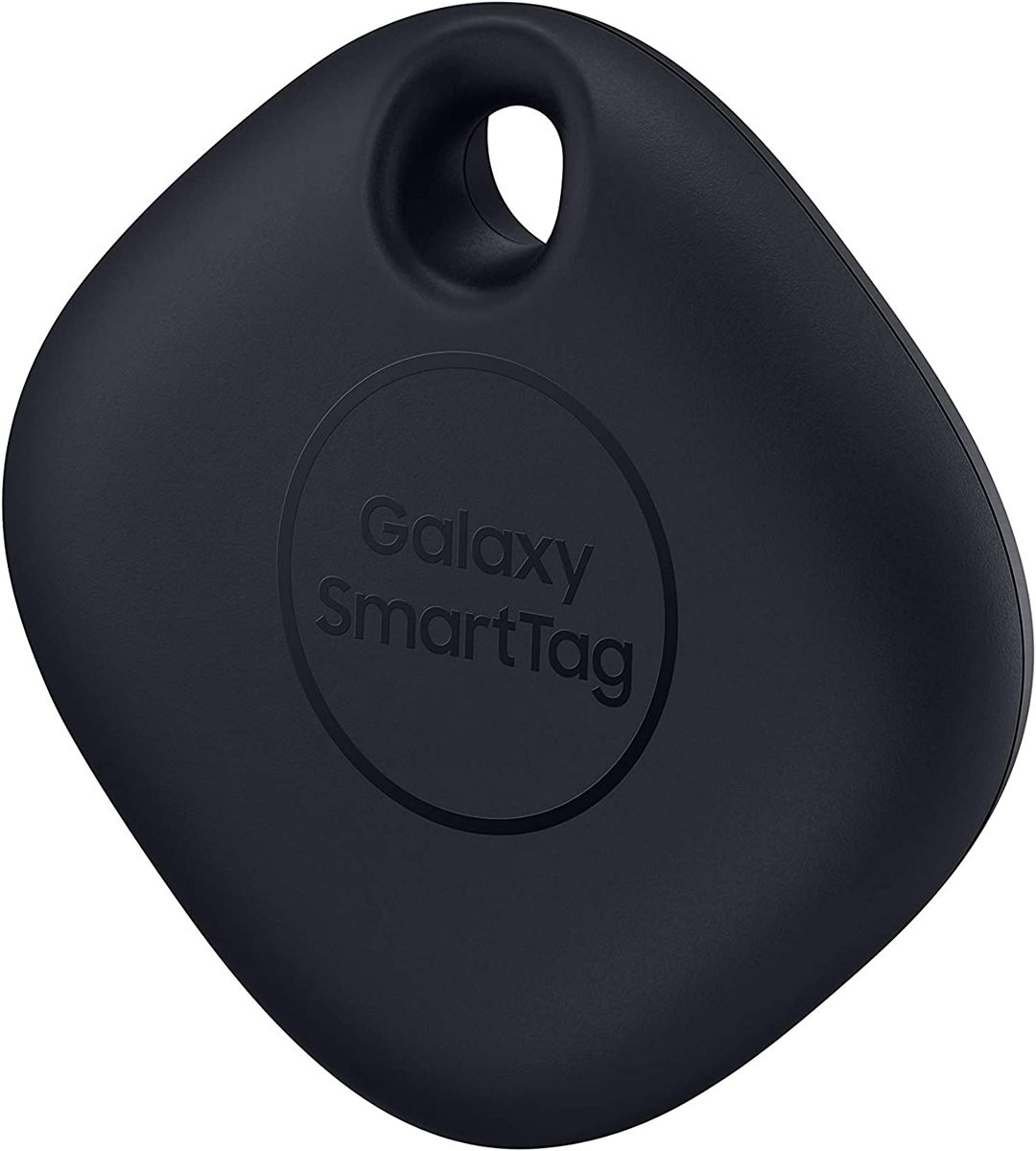 SAMSUNG Galaxy SmartTag 蓝牙智能家居配件追踪器，丢失钥匙附件定位器，包，钱包，行李箱，宠物，眼镜，2021，美国版，黑色
