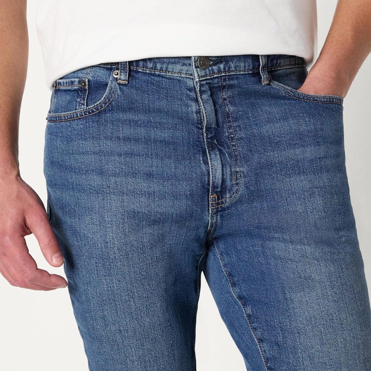 Amazon Essentials男式中弹力紧身牛仔裤