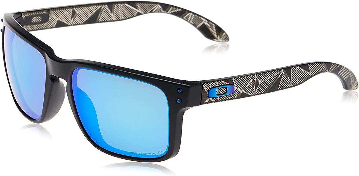 Oakley 男士 Oo9102 Holbrook 偏光方形太阳镜
