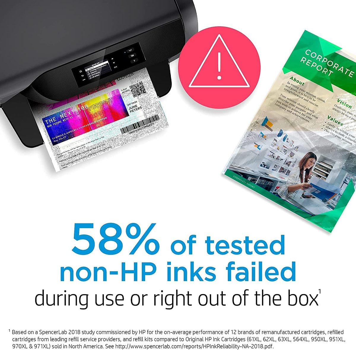 HP 951XL 青色高印量墨盒 |适用于 HP OfficeJet 8600、HP OfficeJet Pro 251dw、276dw、8100、8610、8620、8630 系列 |有资格使用 Instant Ink | CN046AN