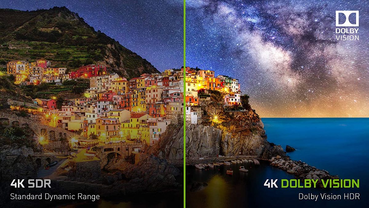 NVIDIA SHIELD Android TV Pro 流媒体播放器； 4K HDR 电影，体育直播，Dolby Vision-Atmos，AI 增强升级，GeForce NOW 云游戏，内置 Google Assistant，与 Alexa 兼容