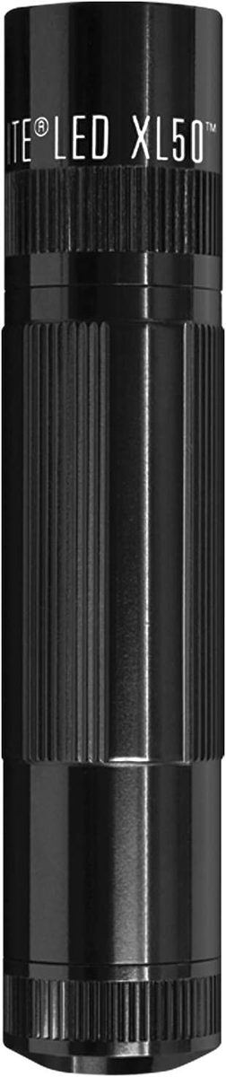 Maglite XL50 LED 3 芯 AAA 手电筒战术包，黑色
