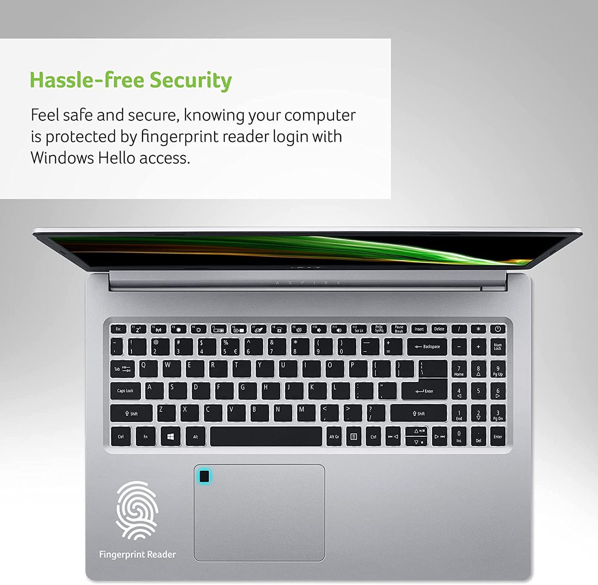 宏碁 Aspire 5 A515-46-R3UB | 15.6 英寸全高清 IPS 显示屏 | AMD Ryzen 3 3350U 四核移动处理器 | 4GB DDR4 | 128GB NVMe SSD | WiFi 6 | 背光 KB | FPR | Amazon Alexa | Windows 11 Home S 模式