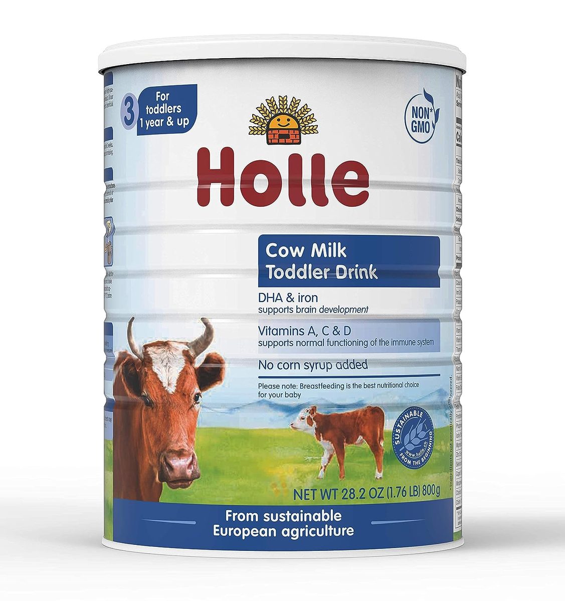Holle 非转基因 - 欧洲 Wriealthy 大脑发育 - 1 岁及以上