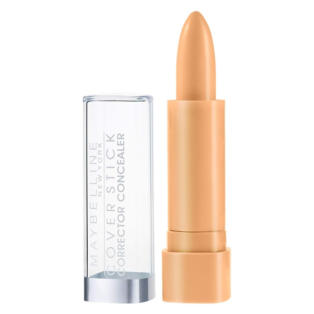 Maybelline New York Cover Stick 遮瑕膏，中号米色，中号 1，0.16 盎司