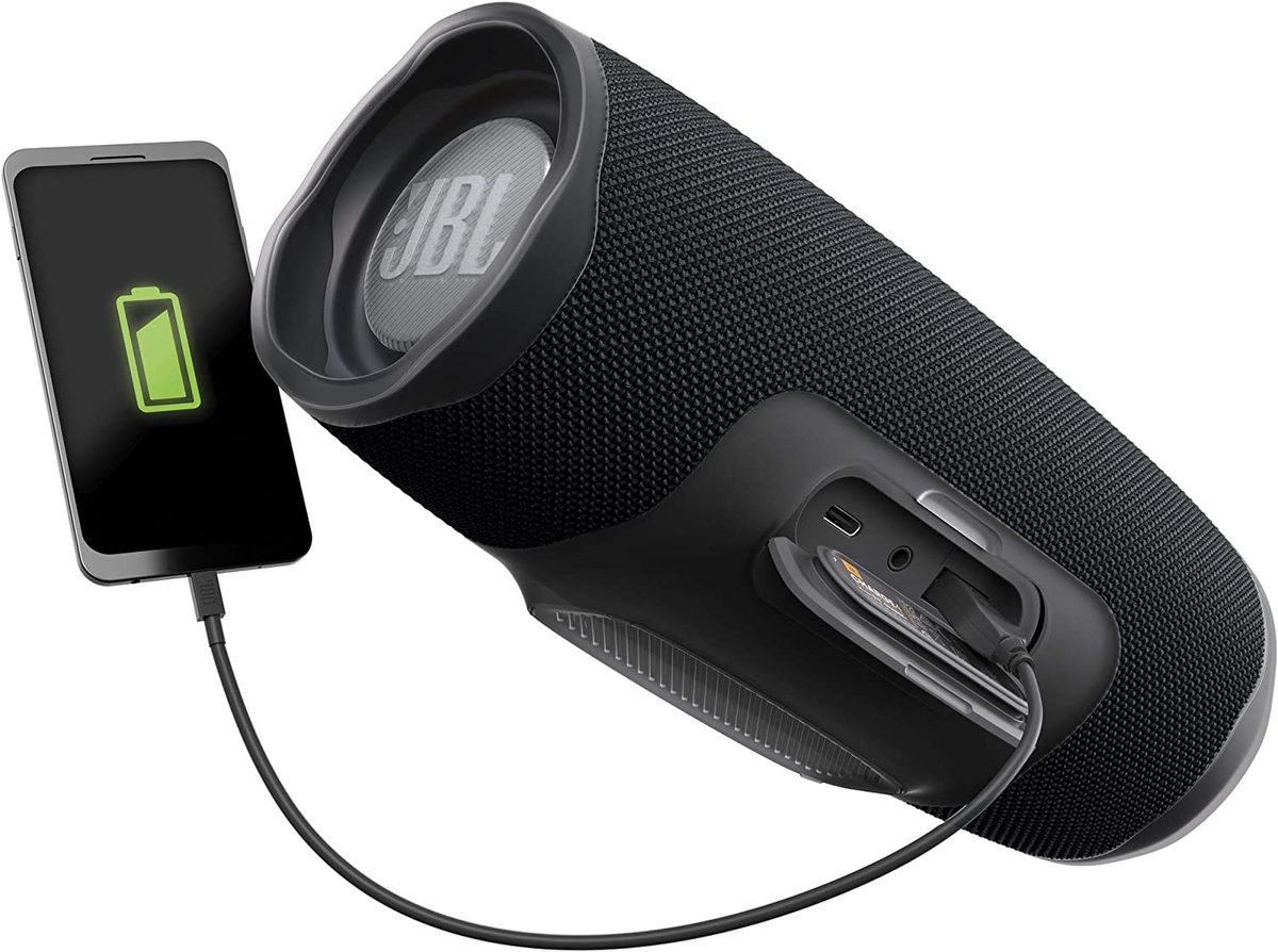 JBL Charge 4 - 防水便携蓝牙音箱 - 黑色