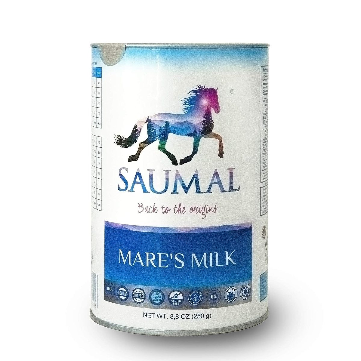 Saumal Mare's 粉末和儿童，免疫增强剂，不含麸质，不添加糖（250 克）