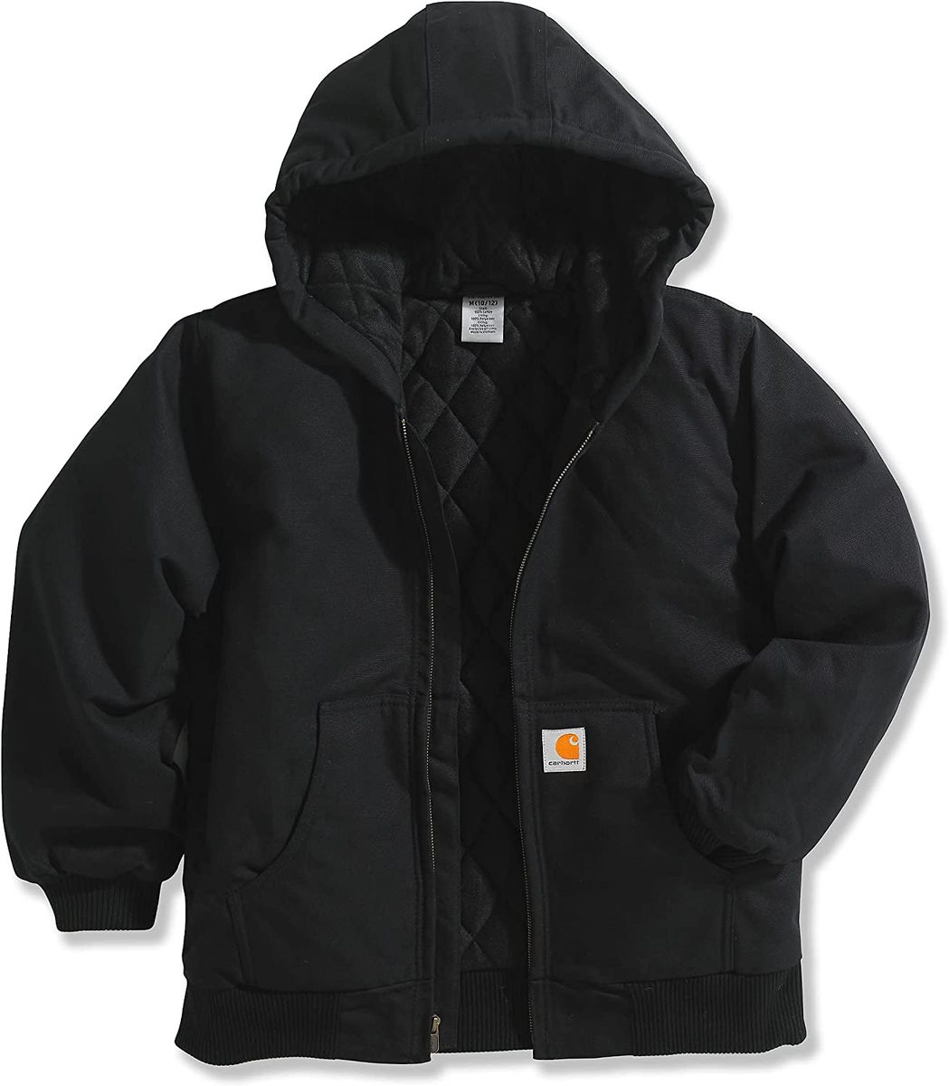Carhartt 男婴 Active 绗缝法兰绒衬里夹克