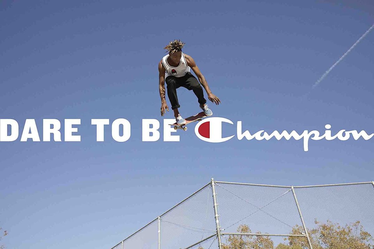 Champion 男士大码加长款运动裤棉质摇粒绒慢跑裤
