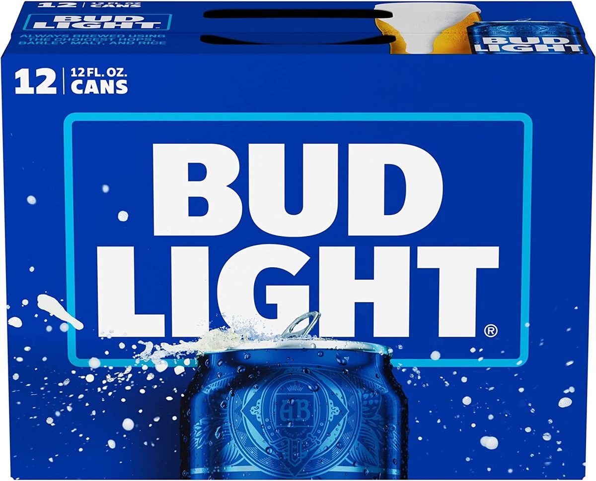 Bud Light，12 包，12 盎司罐装，4.2% ABV