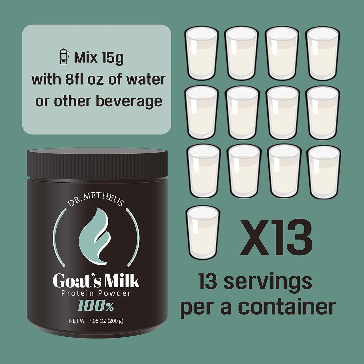 Dr.Meter Milk Sourlands，非消化和钙 - 不含麸质，非转基因