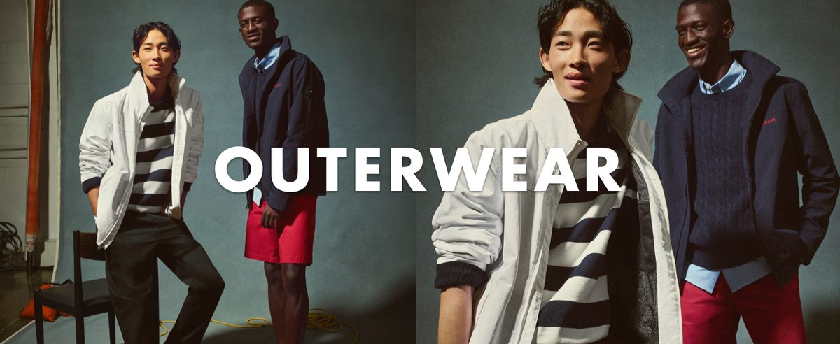 Tommy Hilfiger 男士轻质防水帆船赛飞行员夹克