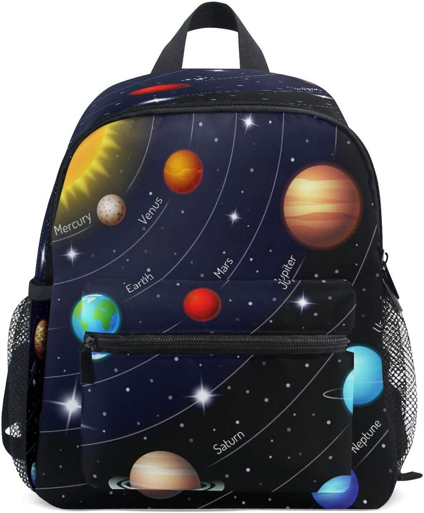 太阳系行星儿童背包幼儿女孩男孩学龄前书包休闲旅行背包书包书包初中小学托儿所幼儿园儿童学生