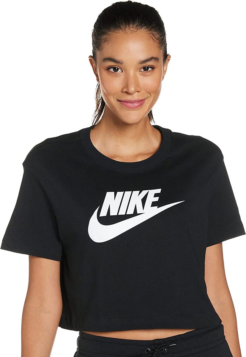 Nike 女式运动装 Essential 短款 T 恤