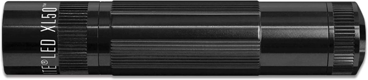 Maglite XL50 LED 3 芯 AAA 手电筒战术包，黑色