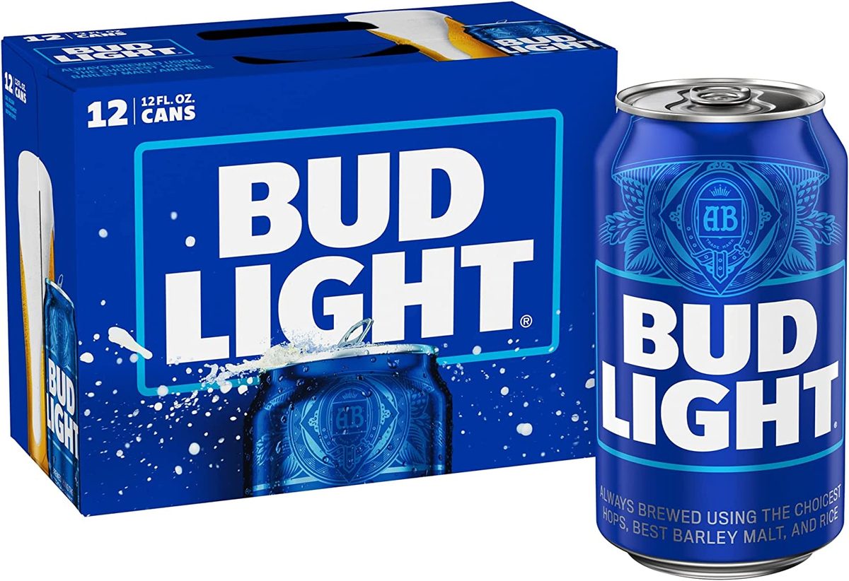 Bud Light，12 包，12 盎司罐装，4.2% ABV