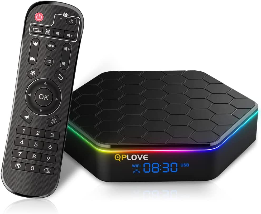 Android 电视盒 12.0 4GB 32GB H618 智能机顶盒支持 WiFi6 2.4GHz/5GHz 超高清分辨率蓝牙 5.0 以太网 LAN 100M 3D 6K 流畅稳定的播放器