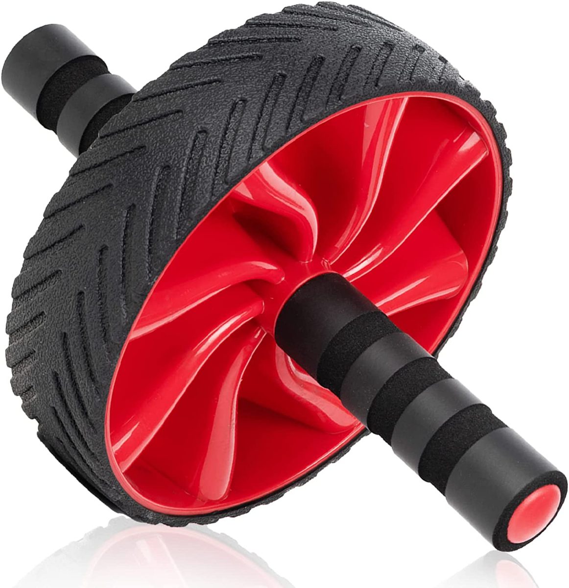 Ab Wheel Roller 家庭锻炼，用于腹部和核心力量训练的 ab 滚轮，用于家庭健身房健身的 ab 锻炼轮，适合初学者和高级水平-ab 滚轮套件