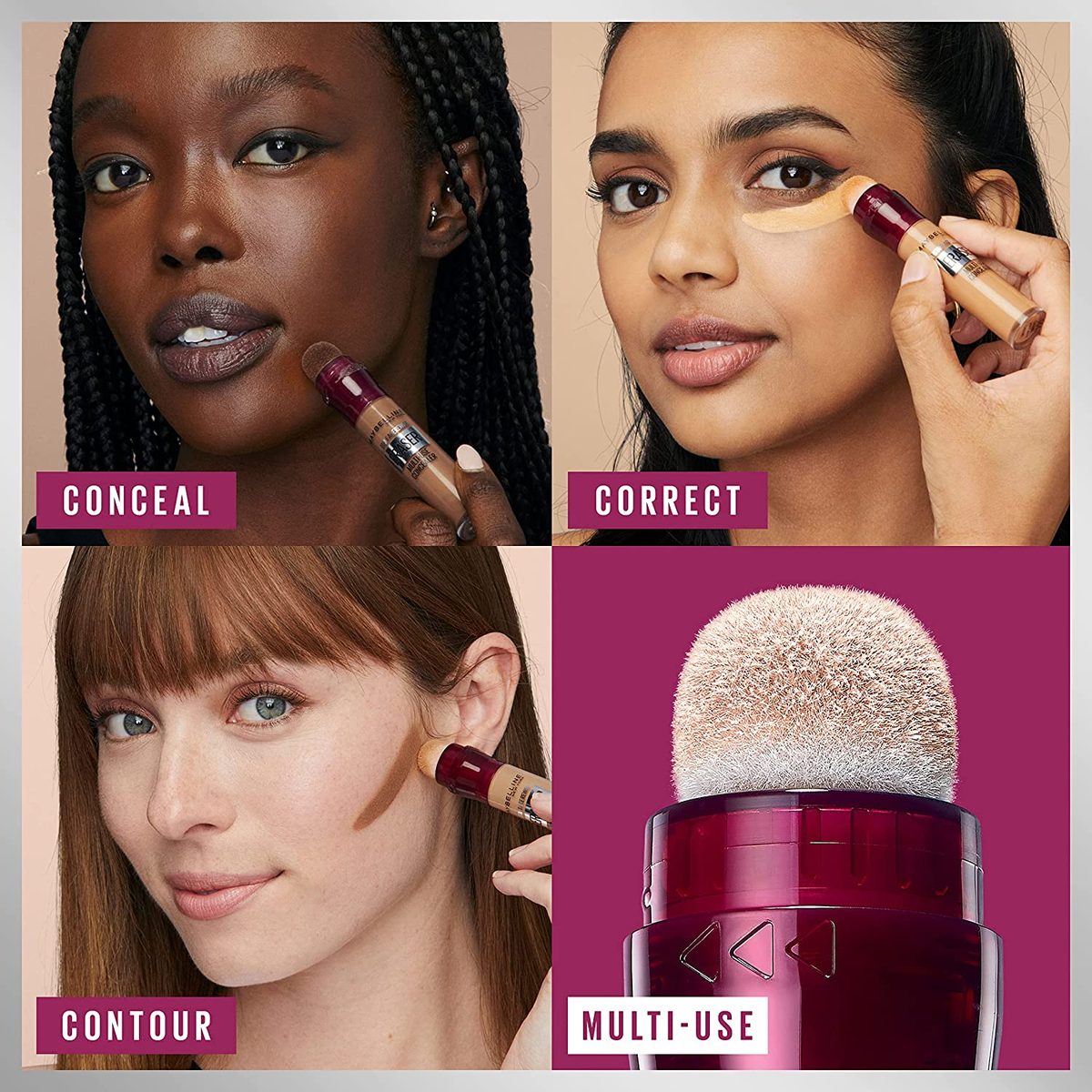 Maybelline Instant Age Rewind Eraser 黑眼圈治疗多用途遮瑕膏，110，1 件（包装可能有所不同）