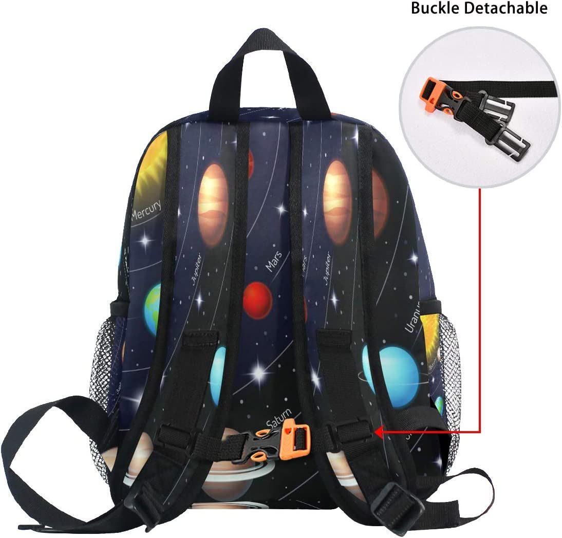 太阳系行星儿童背包幼儿女孩男孩学龄前书包休闲旅行背包书包书包初中小学托儿所幼儿园儿童学生